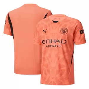 Brankářské Fotbalové Dresy Manchester City Venkovní 2024-25 Brankářské Fotbalové Dresy Manchester City Venkovní 2024-25