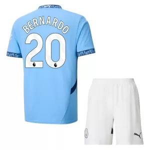 Fotbalové Dresy Manchester City Bernardo Silva 20 Dětské Domácí 2024-25 Fotbalové Dresy Manchester City Bernardo Silva 20 Dětské Domácí 2024-25