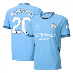 Fotbalové Dresy Manchester City Bernardo Silva 20 Domácí 2024-25 Fotbalové Dresy Manchester City Bernardo Silva 20 Domácí 2024-25