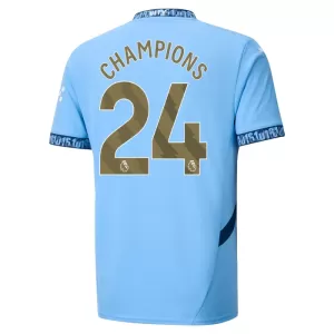 Fotbalové Dresy Manchester City Champions 24 Domácí 2024-25