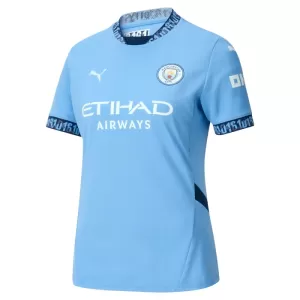 Fotbalové Dresy Manchester City Dámské Domácí 2024-25 Fotbalové Dresy Manchester City Dámské Domácí 2024-25