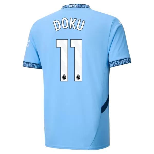 Fotbalové Dresy Manchester City Jérémy Doku 11 Domácí 2024-25