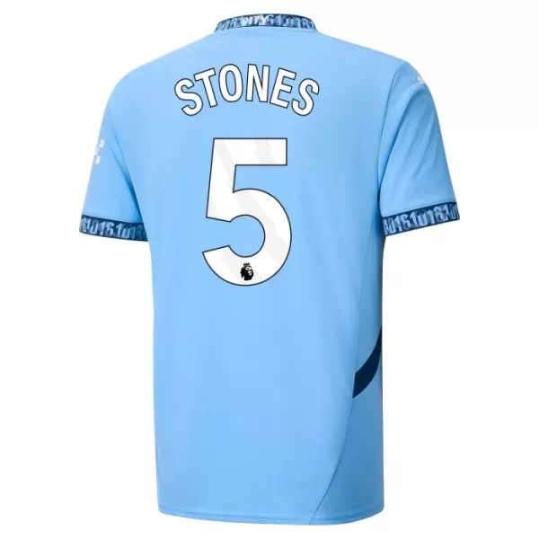 Fotbalové Dresy Manchester City John Stones 5 Dětské Domácí 2024-25