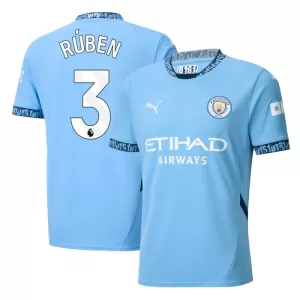 Fotbalové Dresy Manchester City Rúben Dias 3 Domácí 2024-25 Fotbalové Dresy Manchester City Rúben Dias 3 Domácí 2024-25