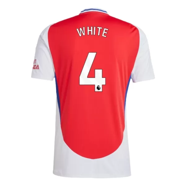 Fotbalové Dresy Arsenal Ben White 4 Domácí 2024-25
