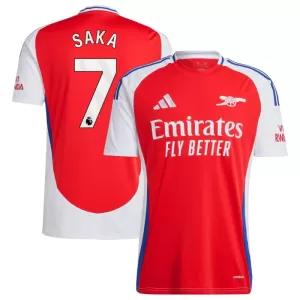 Fotbalové Dresy Arsenal Bukayo Saka 7 Domácí 2024-25 Fotbalové Dresy Arsenal Bukayo Saka 7 Domácí 2024-25