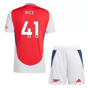 Fotbalové Dresy Arsenal Declan Rice 41 Dětské Domácí 2024-25 Fotbalové Dresy Arsenal Declan Rice 41 Dětské Domácí 2024-25