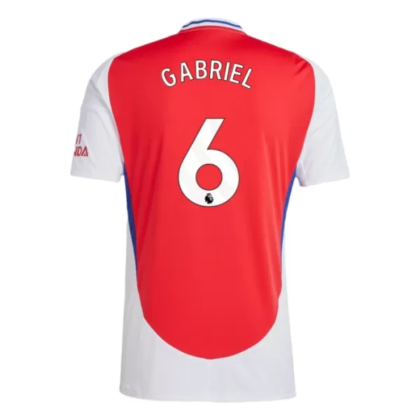 Fotbalové Dresy Arsenal Gabriel 6 Dětské Domácí 2024-25