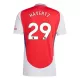 Fotbalové Dresy Arsenal Havertz 29 Dětské Domácí 2024-25