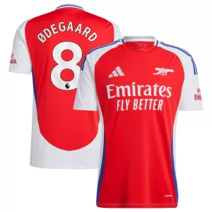 Fotbalové Dresy Arsenal Martin Ødegaard 8 Domácí 2024-25 Fotbalové Dresy Arsenal Martin Ødegaard 8 Domácí 2024-25