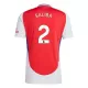 Fotbalové Dresy Arsenal Saliba 2 Domácí 2024-25