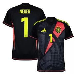 Brankářské Fotbalové Dresy Německo Manuel Neuer 1 Domácí ME 2024 Brankářské Fotbalové Dresy Německo Manuel Neuer 1 Domácí ME 2024