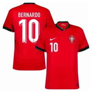 Fotbalové Dresy Portugalsko Bernardo Silva 10 Domácí ME 2024 Fotbalové Dresy Portugalsko Bernardo Silva 10 Domácí ME 2024