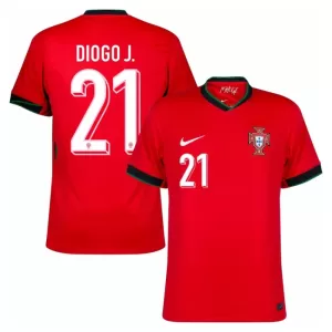 Fotbalové Dresy Portugalsko Diogo Jota 21 Domácí ME 2024 Fotbalové Dresy Portugalsko Diogo Jota 21 Domácí ME 2024
