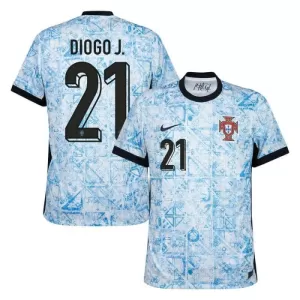 Fotbalové Dresy Portugalsko Diogo Jota 21 Venkovní ME 2024 Fotbalové Dresy Portugalsko Diogo Jota 21 Venkovní ME 2024