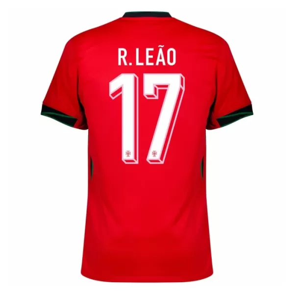 Fotbalové Dresy Portugalsko Rafael Leão 17 Domácí ME 2024