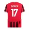 Fotbalové Dresy AC Milán Okafor 17 Domácí 2024-25