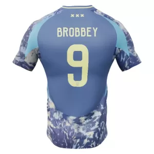 Fotbalové Dresy Ajax Amsterdam Brian Brobbey 9 Venkovní 2024-25