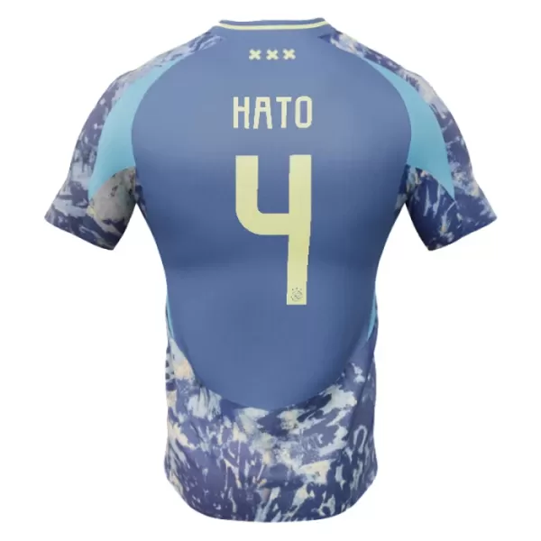 Fotbalové Dresy Ajax Amsterdam Jorrel Hato 4 Dětské Venkovní 2024-25