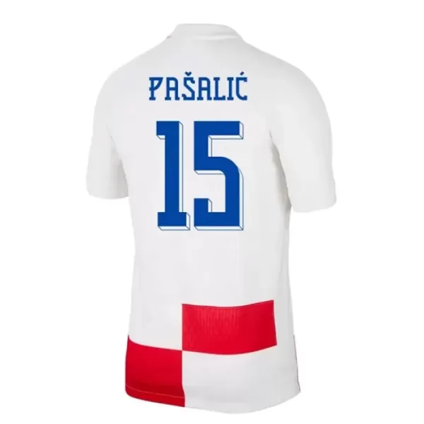 Fotbalové Dresy Chorvatsko Pasalic 15 Dětské Domácí ME 2024