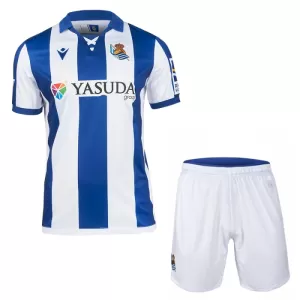 Fotbalové Dresy Real Sociedad Dětské Domácí 2024-25 Fotbalové Dresy Real Sociedad Dětské Domácí 2024-25