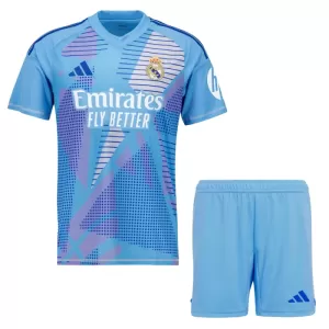 Brankářské Fotbalové Dresy Real Madrid Dětské Domácí 2024-25 Brankářské Fotbalové Dresy Real Madrid Dětské Domácí 2024-25