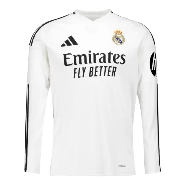 Fotbalové Dresy Real Madrid Dětské Domácí 2024-25 Dlouhý Rukáv