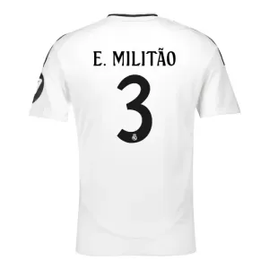 Fotbalové Dresy Real Madrid Éder Militão 3 Domácí 2024-25 Fotbalové Dresy Real Madrid Éder Militão 3 Domácí 2024-25