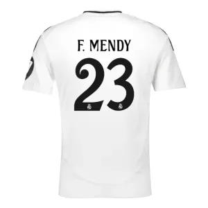 Fotbalové Dresy Real Madrid F. Mendy 23 Domácí 2024-25 Fotbalové Dresy Real Madrid F. Mendy 23 Domácí 2024-25