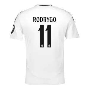 Fotbalové Dresy Real Madrid Rodrygo Goes 11 Domácí 2024-25 Fotbalové Dresy Real Madrid Rodrygo Goes 11 Domácí 2024-25