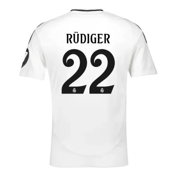 Fotbalové Dresy Real Madrid Rudiger 22 Dětské Domácí 2024-25