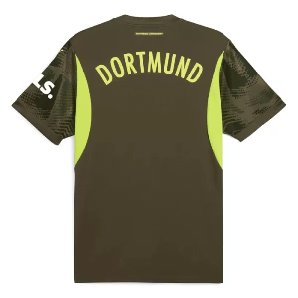Brankářské Fotbalové Dresy Borussia Dortmund Dětské Venkovní 2024-25