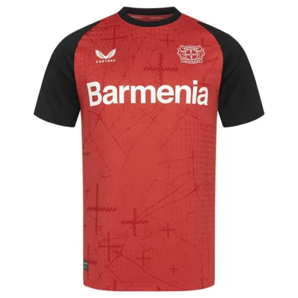 Fotbalové Dresy Bayer 04 Leverkusen Alejandro Grimaldo 20 Dětské Domácí 2024-25