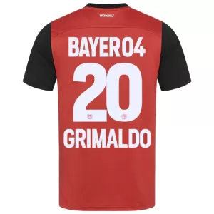 Fotbalové Dresy Bayer 04 Leverkusen Alejandro Grimaldo 20 Domácí 2024-25