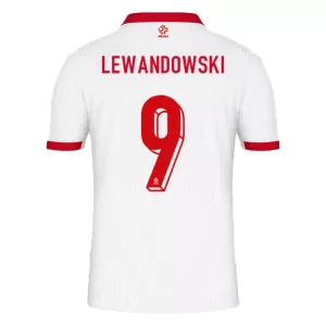 Fotbalové Dresy Polsko Robert Lewandowski 9 Domácí ME 2024 Fotbalové Dresy Polsko Robert Lewandowski 9 Domácí ME 2024