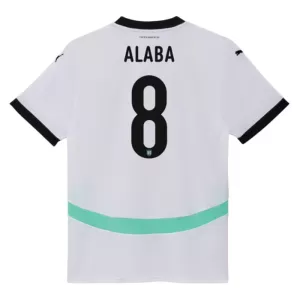 Fotbalové Dresy Rakousko David Alaba 8 Venkovní ME 2024 Fotbalové Dresy Rakousko David Alaba 8 Venkovní ME 2024