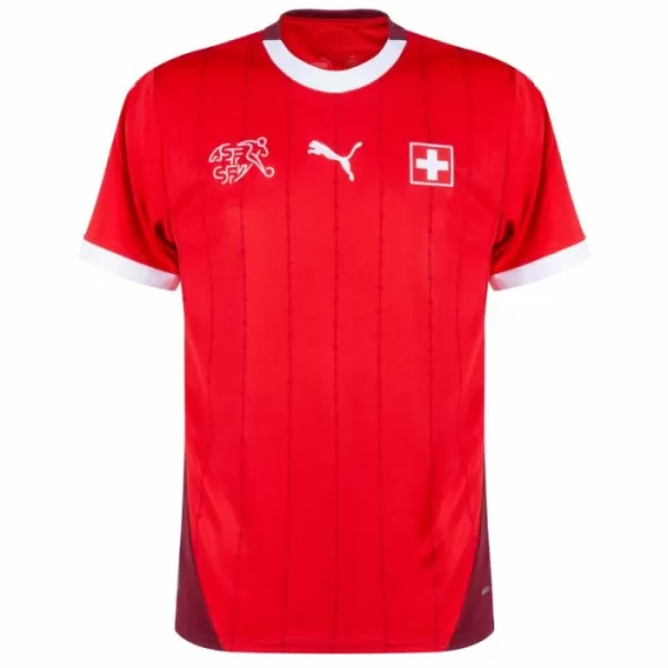 Fotbalové Dresy Švýcarsko Xhaka 10 Domácí ME 2024