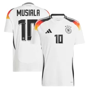 Fotbalové Dresy Německo Jamal Musiala 10 Domácí ME 2024 Fotbalové Dresy Německo Jamal Musiala 10 Domácí ME 2024
