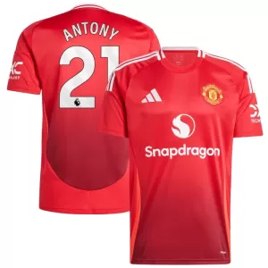 Fotbalové Dresy Manchester United Antony Santos 21 Domácí 2024-25 Fotbalové Dresy Manchester United Antony Santos 21 Domácí 2024-25