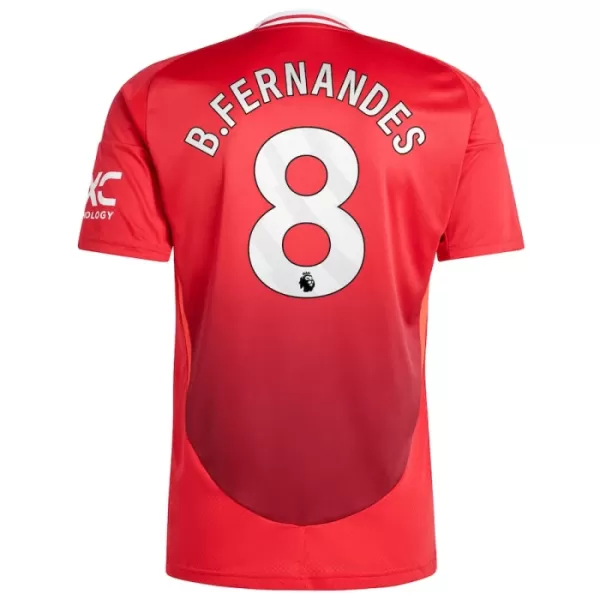 Fotbalové Dresy Manchester United Bruno Fernandes 8 Domácí 2024-25