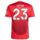 Fotbalové Dresy Manchester United Shaw 23 Domácí 2024-25