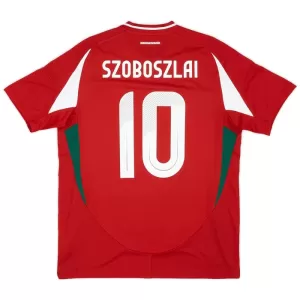 Fotbalové Dresy Maďarsko Szoboszlai 10 Domácí ME 2024 Fotbalové Dresy Maďarsko Szoboszlai 10 Domácí ME 2024