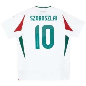 Fotbalové Dresy Maďarsko Szoboszlai 10 Venkovní ME 2024 Fotbalové Dresy Maďarsko Szoboszlai 10 Venkovní ME 2024