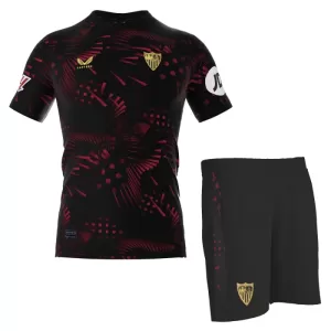 Fotbalové Dresy Sevilla FC Dětské Alternativní 2024-25 Fotbalové Dresy Sevilla FC Dětské Alternativní 2024-25