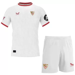 Fotbalové Dresy Sevilla FC Dětské Domácí 2024-25 Fotbalové Dresy Sevilla FC Dětské Domácí 2024-25
