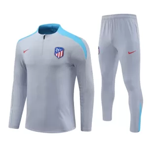 Atlético Madrid Tréninkové Teplákové Soupravy 2024-25 Šedá Atlético Madrid Tréninkové Teplákové Soupravy 2024-25 Šedá