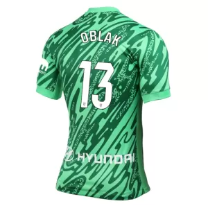 Brankářské Fotbalové Dresy Atlético Madrid Jan Oblak 13 Venkovní 2024-25 Brankářské Fotbalové Dresy Atlético Madrid Jan Oblak 13 Venkovní 2024-25