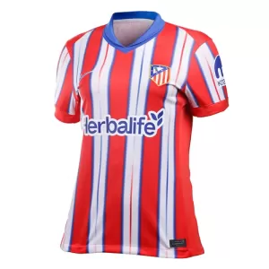 Fotbalové Dresy Atlético Madrid Dámské Domácí 2024-25 Fotbalové Dresy Atlético Madrid Dámské Domácí 2024-25