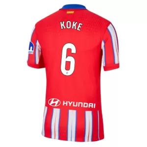 Fotbalové Dresy Atlético Madrid Koke 6 Domácí 2024-25 Fotbalové Dresy Atlético Madrid Koke 6 Domácí 2024-25