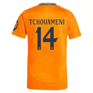 Fotbalové Dresy Real Madrid Aurélien Tchouaméni 14 Venkovní 2024-25 Fotbalové Dresy Real Madrid Aurélien Tchouaméni 14 Venkovní 2024-25